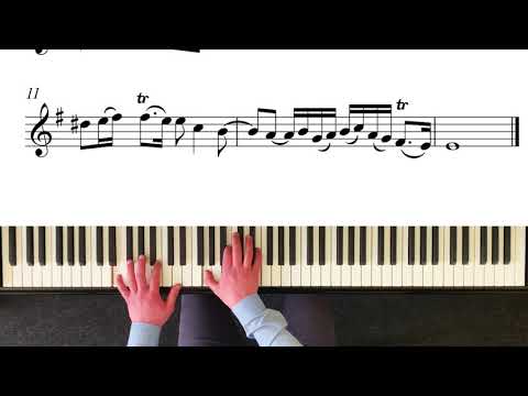 F. Geminiani - Sonata in E minor - (1st movement)