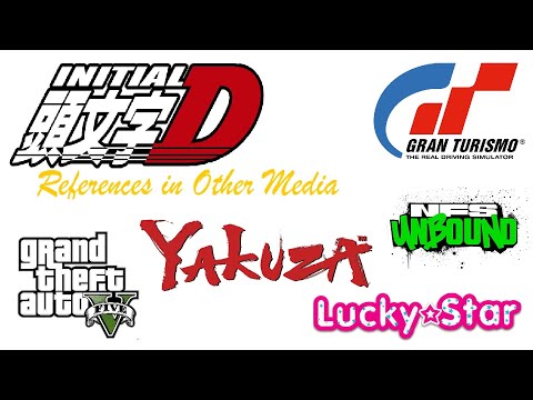 Initial D References in Other Media