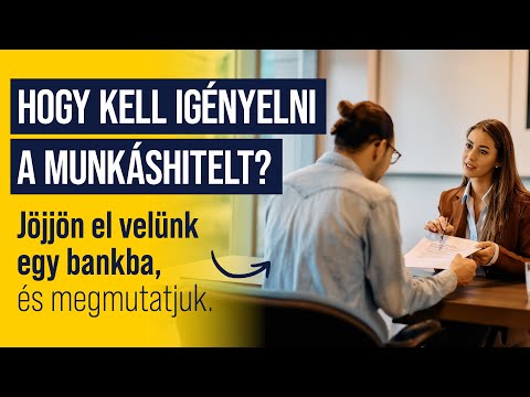 Mi az a munkáshitel? Hogyan kell igényelni? Jöjjön el velünk egy bankba, és megmutatjuk.