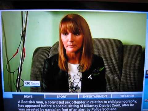 Sandra Collins TV  Killala Memorial Plaque.