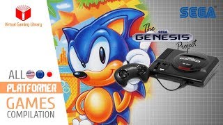 Download lagu All SEGA Genesis/Mega Drive Platformer Games Compilation - Every Game (US/EU/JP/BR) mp3