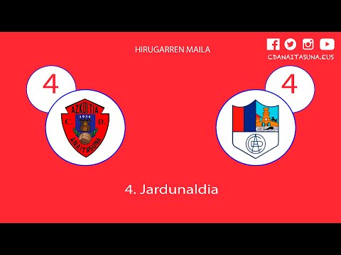 Anaitasuna 4-4 Aurrera (4.Jardunaldia)