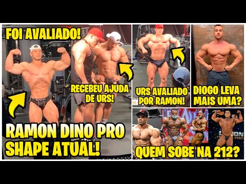 RAMON SHAPE ATUAL! URS AJUDA! URS AVALIADO POR RAMON E CARIANI! DIOGO LEVA ? VEJA QUEM SOBE NA 212!