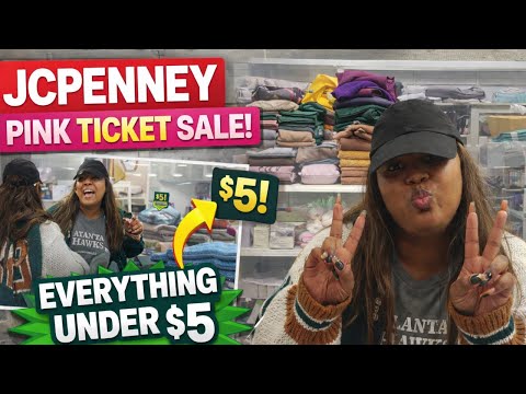 JCPenney Pink Ticket Sale 🔥 EVERYTHING Under $5?!