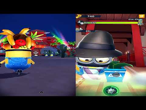 Despicable Me Minion Rush, Episode 66 - Cool Fullscreen Reverse Android Gameplay.