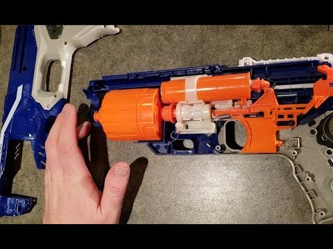 How To fix & repair a broken Nerf Disruptor or Strongarm gun