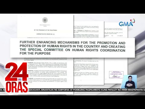 Komiteng nilikha ni PBBM para sa human rights, 'di umano makaapekto sa trabaho ng CHR 24 Oras