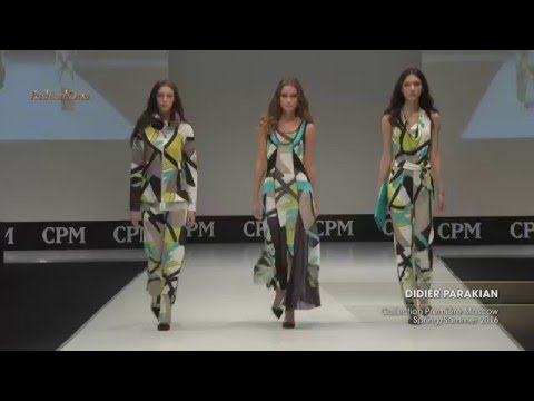 Показ -  DIDIER PARAKIAN,  Collection Première Moscow SpringSummer 2016 PMNB