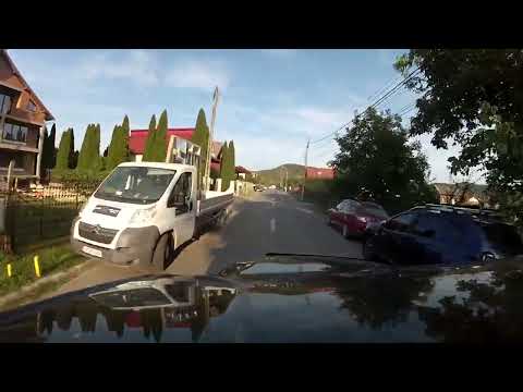 Drum asfalt DJ 73C Curtea de Arges-Campulung -Partea 1-Denivelat si alunecari de teren.