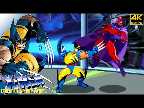 X-Men COTA - Wolverine (Arcade / 1994) 4K 60FPS