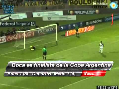 Definición por penales - Boca Jrs. - Dep. Merlo.mp4