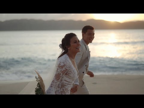 Ben Wintle and Iza Calzado -- Wedding in Paradise