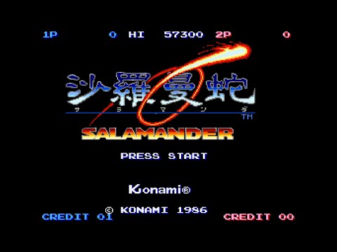 (Playthrough)Salamander Arcade-1CC and I'm Back to Shmups