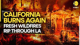 California Wildfires: New Fire Near Los Angeles Explodes To 8,000 Aacres, Forces Evacuations I WION