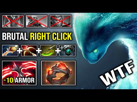 BRUTAL Hit Like a Truck LEVEL 30 Morphling Giant's Ring + Stygian Desolator 7.30c Late Game Dota 2