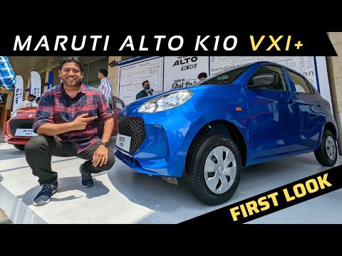 Meet the new Maruti Alto K10 VXi+ in Walkaround review