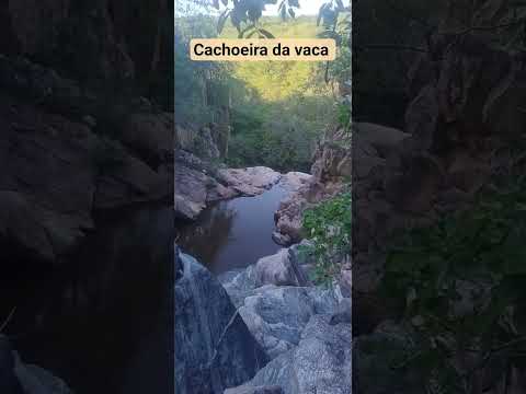 Parte de cima da cachoeira da vaca, município de bodó-RN.