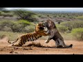 Lion VS Tiger Tiger VS Lion Real Fight