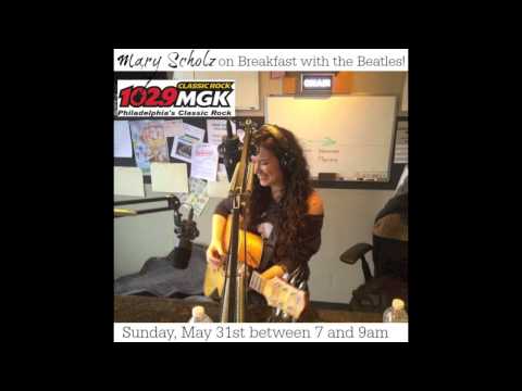 I've Just Seen A Face | The Beatles | Mary Scholz live on 102.9 WMGK Breakfast with the Beatles