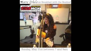 I've Just Seen A Face | The Beatles | Mary Scholz live on 102.9 WMGK Breakfast with the Beatles