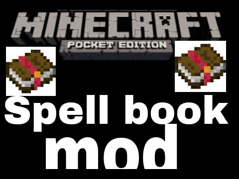 MineCraft Pocket Edition Spell Book Mod