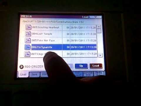 M3 Tutorial - Ordering combis for a set list