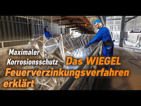 Maximaler Korrosionsschutz: Das WIEGEL-Feuerverzinkungsverfahren erklärt