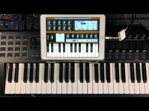 NLog Pro Synthesizer - Let’s Play Another Classic iPad Synth - Live
