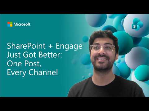 SharePoint + Viva Engage: Post Once SharePoint + Viva Engage: Post Once