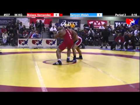 2011 U.S. Open SAT GR 96 KG: Moises Hernandez vs. Kenyon Walsh Quarterfinal
