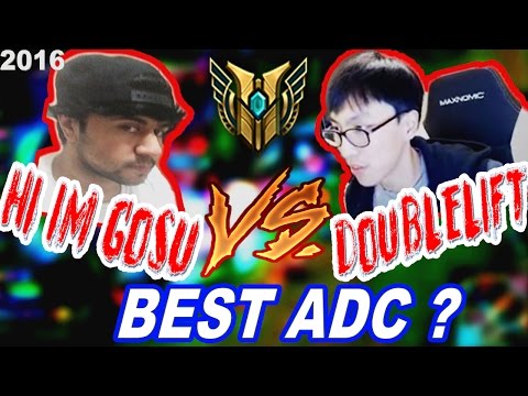 DOUBLELIFT VS HI IM GOSU | ADC GODS | BEST MARKSMAN | #LeagueOfLegends