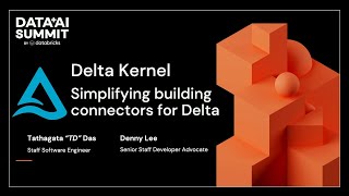 Delta Kernel: Simplifying Building Connectors for Delta