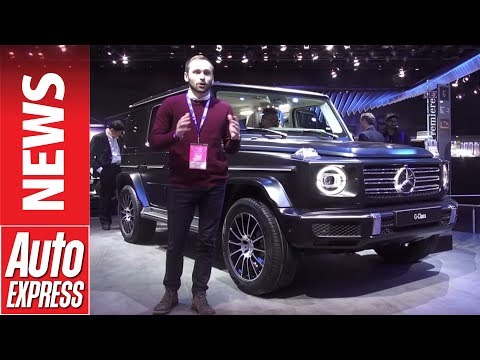 New Mercedes G-Class arrives in Detroit - or is that the old Mercedes G-Class?