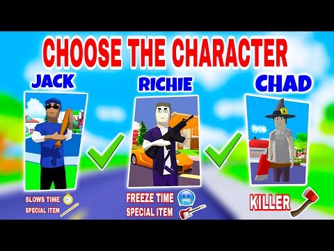 😍 FINALLY! Unlock ALL Characters in Dude Theft Wars | Richie Unlock Gameplay