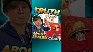 The TRUTH About SEALED Cases #shorts #onepiecetcg #pokemoncards #tcg