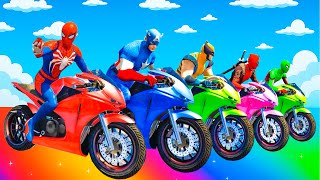 الرجل العنكبوت انقاذ باتمان Spider-Man Rescue batman vs iron man vs venom funny Game GTA 5 superhero