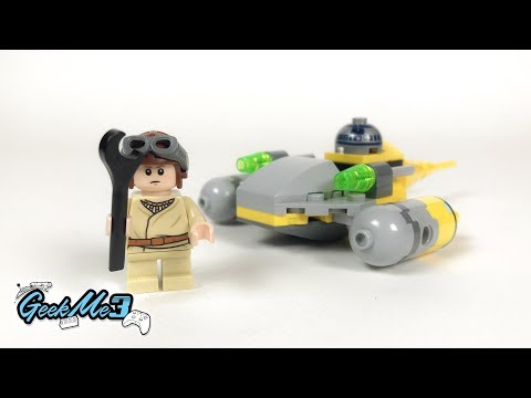 Vidéo LEGO Star Wars 75223 : Microvaisseau Naboo Starfighter
