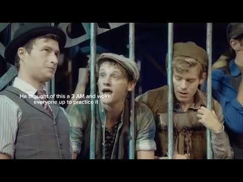 Newsies but just ✨Racetrack Higgins✨being amazing