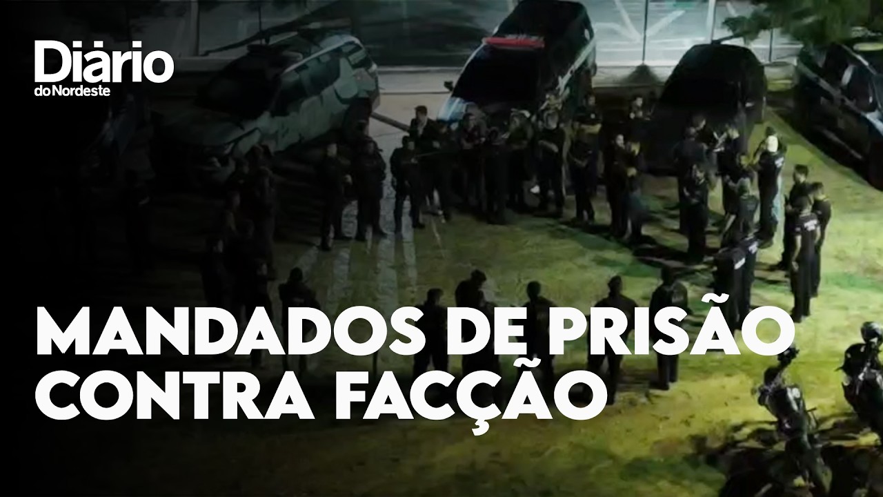 Imagem da notícia Operação cumpre mandados de prisão contra facção suspeita de ataques a provedores no Ceará