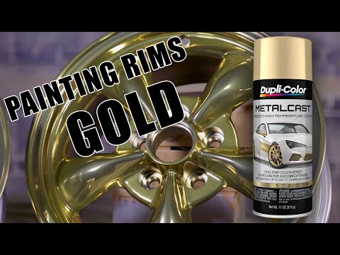 Custom Gold Wheels Made Easy with Dupli-Color Metalcast [GARAGE BOSS]
