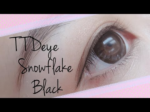 Snowflake Black | TTDeye