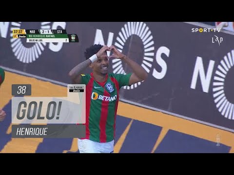 Goal | Golo Henrique: Marítimo (2)-1 Santa Clara (Liga 21/22 #14)