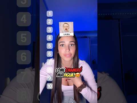 Come CHIAMERÓ la mia Prima FIGLIA?😍👶🏻