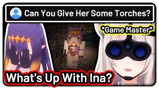 Ina Got So Embarrassed When JP Viewers Asked Botan to Help Her【Hololive EN】