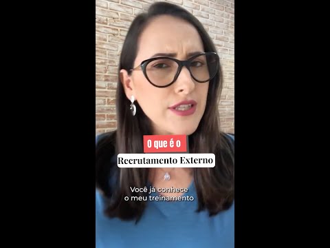 O que é Recrutamento Externo? #shorts