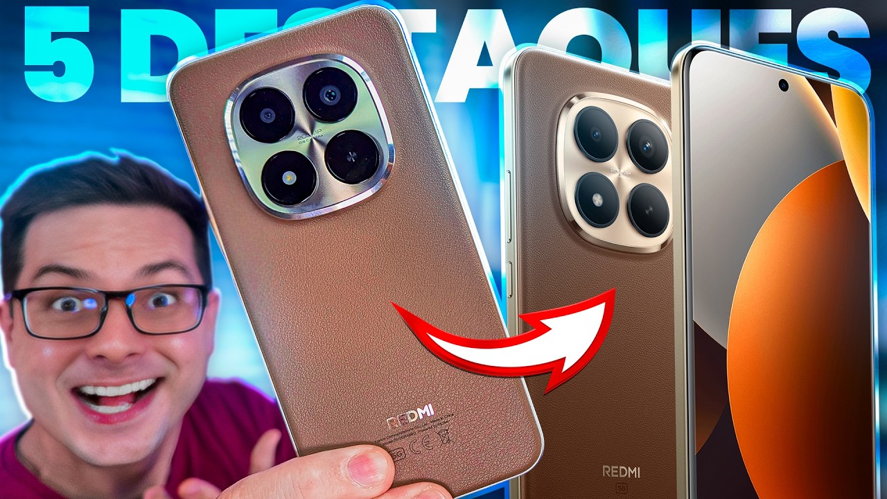 O NOVO REI? 5 DESTAQUES que fazem o REDMINote 15 Pro+ IMBATÍVEL!