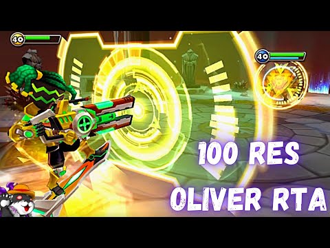 The Power Of 100 Res Oliver (Wind Sky Surfer) In RTA  Summoners War