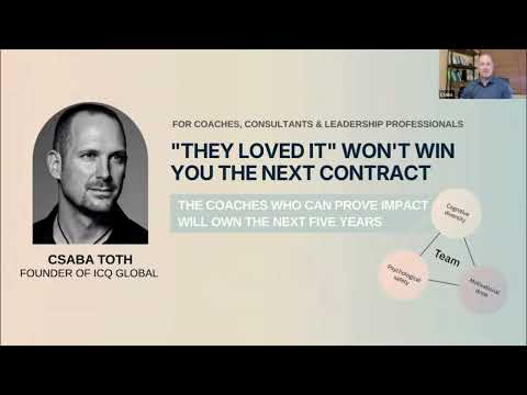 They Loved It Won't Win You the Next Contract — video featuring Csaba Toth