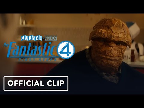 The Fantastic Four: First Steps - Official 'Sunday Dinner' Clip (2025) Pedro Pascal, Vanessa Kirby