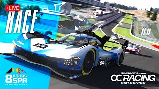 LIVE RACE | 8 Hours of Spa | OC Sim Series